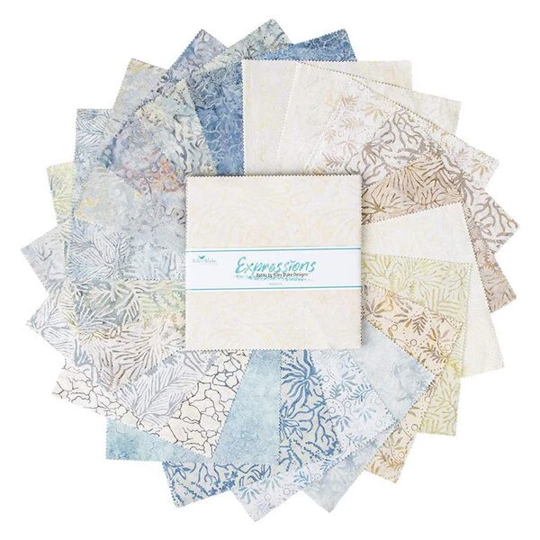 Expressions Batiks Breathe 10" Stacker 2 Expressions Batiks Breathe 10" Stacker - Image 2