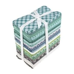 Bee Plaids 1-Yard Bundle Teal