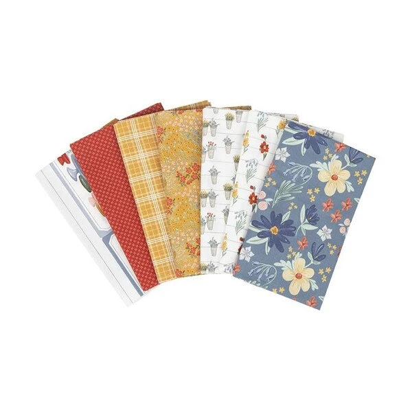 Farmhouse Summer 1-Yard Bundle Denim 2 Farmhouse Summer 1-Yard Bundle Denim - Image 2