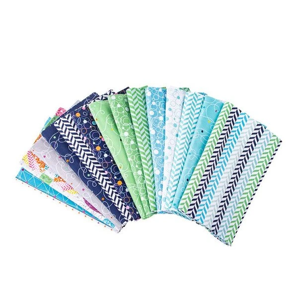 Effervescence 1-Yard Bundle Blue 2 Effervescence 1-Yard Bundle Blue - Image 2