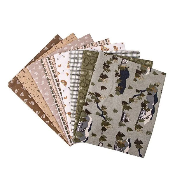 'Round The Mountain 1-Yard Bundle Pine 2 'Round The Mountain 1-Yard Bundle Pine - Image 2