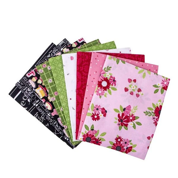 Flour & Flower 1-Yard Bundle Pink 2 Flour & Flower 1-Yard Bundle Pink - Image 2