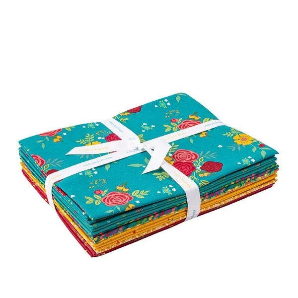 Market Street 1-Yard Bundle Teal 1 Market Street 1-Yard Bundle Teal