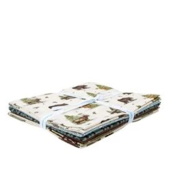 Let's Get Lost In The Woods 1-Yard Bundle Off White