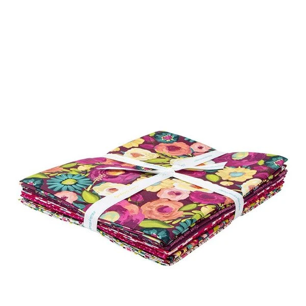 Fragrant Fields 1-Yard Bundle Maroon 1 Fragrant Fields 1-Yard Bundle Maroon