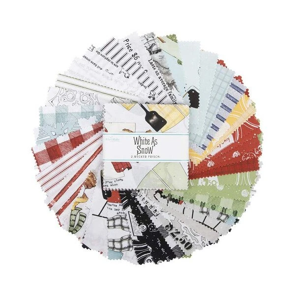 White As Snow 5" Stacker 2 White As Snow 5" Stacker - Image 2