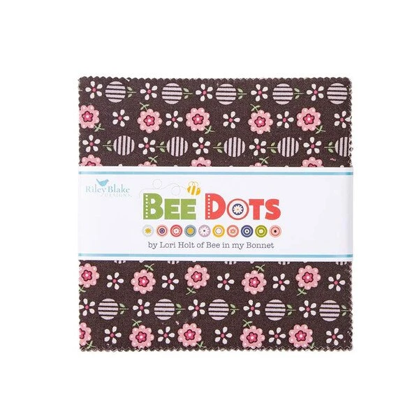 Bee Dots 5" Stacker 1 Bee Dots 5" Stacker