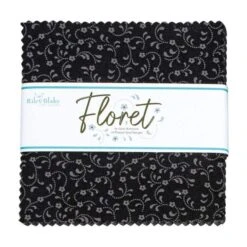 Floret Black 5" Stacker