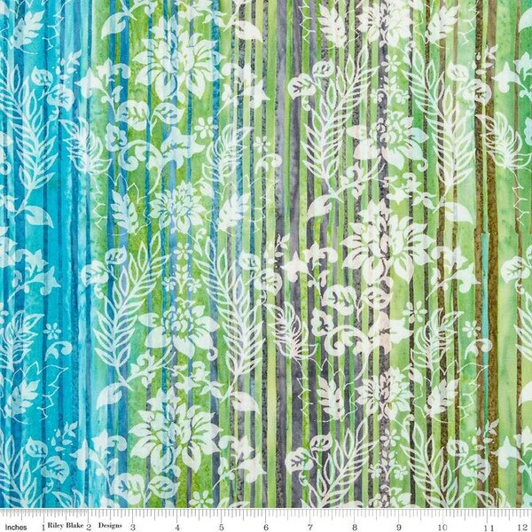 Expressions Batiks Express Yourself! Color Bands Misty Teal 1 Expressions Batiks Express Yourself! Color Bands Misty Teal