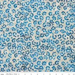 Expressions Batiks Warm Rain Steel Sapphire