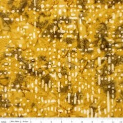Expressions Batiks Warm Rain Goldenrod