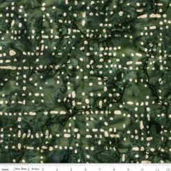 Expressions Batiks Warm Rain Forest Green