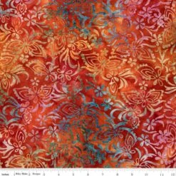 Expressions Batiks Warm Rain Marmalade Splash