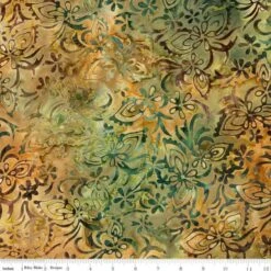 Expressions Batiks Warm Rain Sandstorm