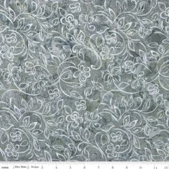 Expressions Batiks Achromatic Dance Pewter