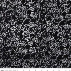 Expressions Batiks Achromatic Dance Licorice Candy