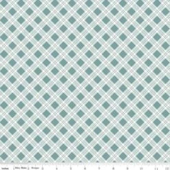 Bee Plaids Scarecrow Teal