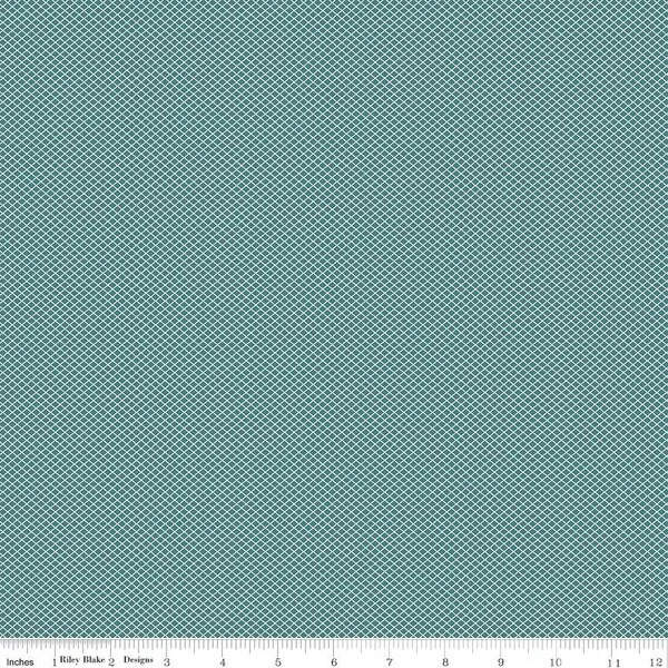 Bee Plaids October Teal 1 Bee Plaids October Teal