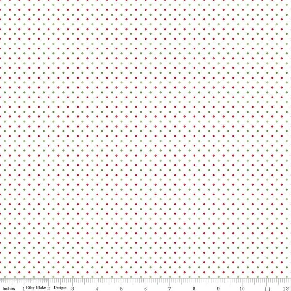 Swiss Dot On White Christmas 1 Swiss Dot On White Christmas