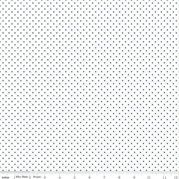 Swiss Dot On White Denim 1 Swiss Dot On White Denim
