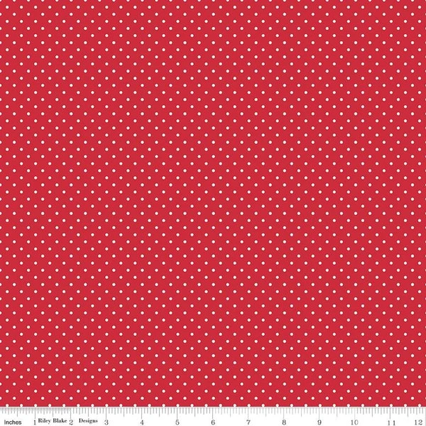Swiss Dot Red 1 Swiss Dot Red