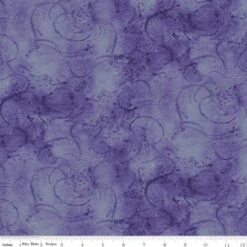 Painter's Watercolor Swirl Periwinkle