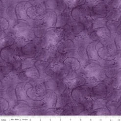 Painter's Watercolor Swirl Purple