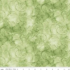 Painter's Watercolor Swirl Sage Green