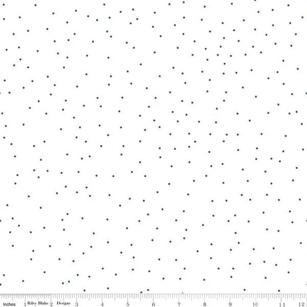 Pin Dot Denim 1 Pin Dot Denim