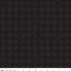 Swiss Dot Tone-on-Tone Black