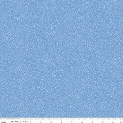 Flannel Snow Leopard Flurry Blue