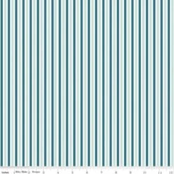 Flannel Make A Pretty Life Stripes Teal