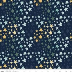Flannel It's A Boy Stars Navy