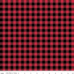 Flannel Buffalo Check Black/Red
