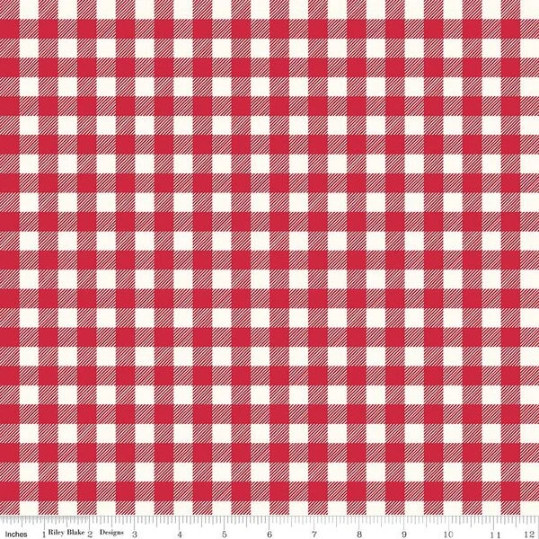 Flannel Buffalo Check Red 1 Flannel Buffalo Check Red