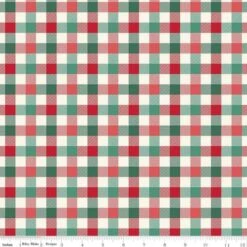 Flannel Old Fashioned Christmas Check Multi