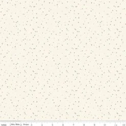 Flannel Snow Dots Cream