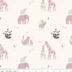 Flannel Safari Stargazing Girl Main Cream