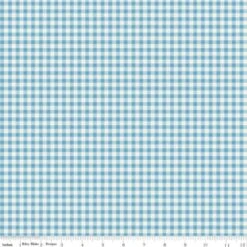Flannel The Tale Of Peter Rabbit Gingham Blue