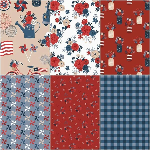 Red, White And True Flat Fold Bundle 1 Red, White And True Flat Fold Bundle