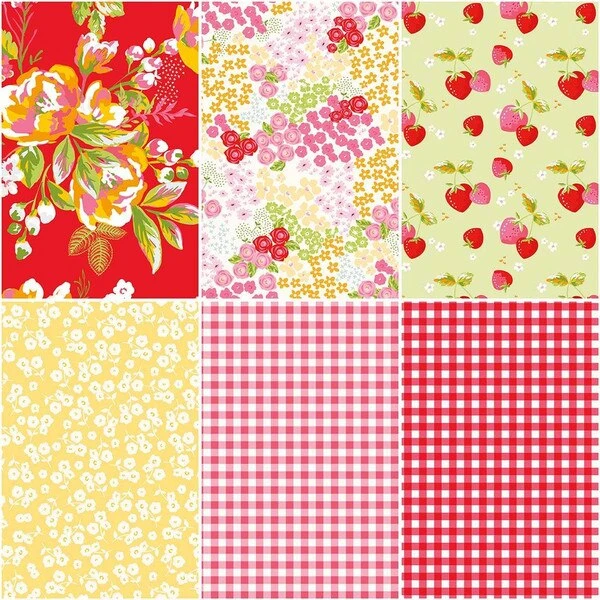 Picnic Florals Flat Fold Bundle 1 Picnic Florals Flat Fold Bundle
