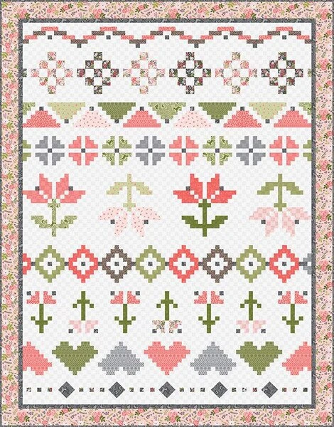 Knitted Row-Along Sew-Along Quilt Boxed Kit 1 Knitted Row-Along Sew-Along Quilt Boxed Kit