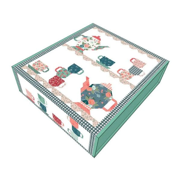 Tea Party Quilt Boxed Kit 2 Tea Party Quilt Boxed Kit - Image 2
