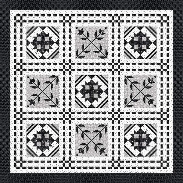 Jillily Studio A Stitch In Time Quilt Pattern 1 Jillily Studio A Stitch In Time Quilt Pattern