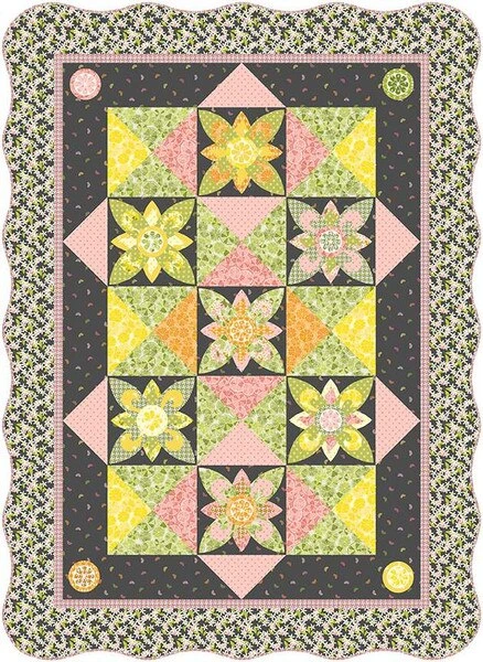 Jillily Studio Citrus Salad Quilt Pattern 2 Jillily Studio Citrus Salad Quilt Pattern - Image 2
