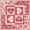 Jillily Studio Heart To Heart Quilt Pattern