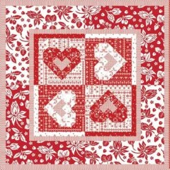 Jillily Studio Heart To Heart Quilt Pattern