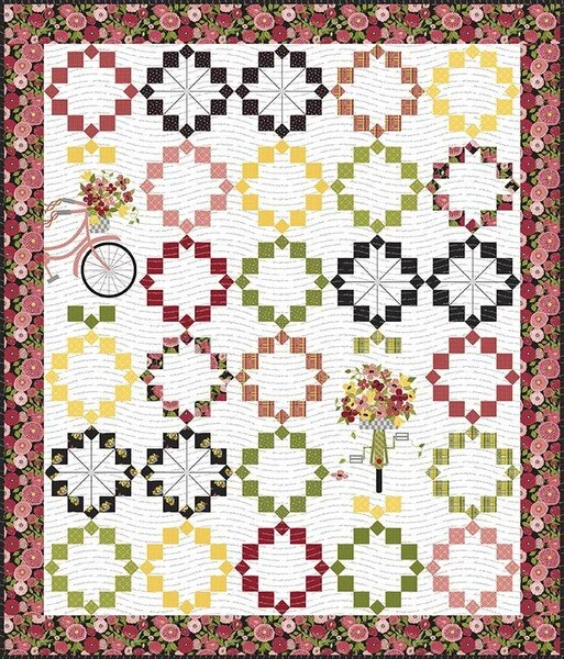 Jillily Studio Pedal Pushers Remix Quilt Pattern 1 Jillily Studio Pedal Pushers Remix Quilt Pattern