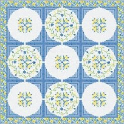 Jillily Studio Rainy Day Blues Quilt Pattern