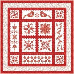 Jillily Studio Swiss Miss Quilt Pattern